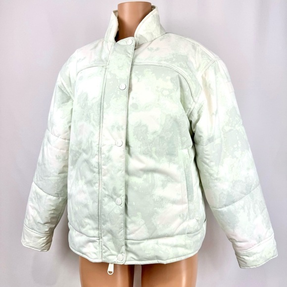 Free People NWT $348 Sage Snow Bunny Slope Boxy Ski Puffer Jacket Snowboarding - Picture 5 of 16